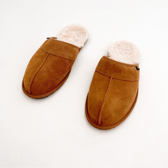 UGG Shoes Nwt Mens Ugg Sherpa Suede Leisure Slippers Size Poshmark